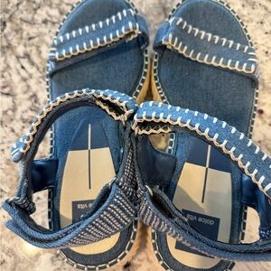 Dolce Vita Denim Blue Sandals
